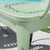 Christopher Knight Home Lourdes Outdoor Iron Bistro Set, 3-Pcs Set, Matte Green Finish(Matte Green Finish)