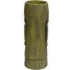 Christopher Knight Home Major Outdoor Easter Island Tiki Urn, Antique Green Finish