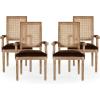 Christopher Knight Home Maria DINING CHAIR SETS, Wood, Beige + Natural(Brown + Natural)