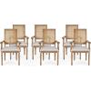 Christopher Knight Home Maria DINING CHAIR SETS, Wood, Beige + Natural(Light Gray + Natural)