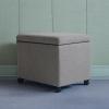 Christopher Knight Home Mateo Traditional Home Office Fabric File Storage Ottoman, Gray