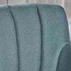 Christopher Knight Home Merel Mid Century Modern Fabric Club Chair, Dark Teal/Natural(Club Chair)