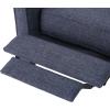 Christopher Knight Home Mervynn Mid-Century Modern Fabric Recliner, Dark Blue