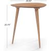 Christopher Knight Home Naja Wood End Table, Natural Finish