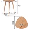 Christopher Knight Home Naja Wood End Table, Natural Finish