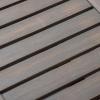 Christopher Knight Home Noel Outdoor Industrial Acacia Wood and Iron Bench, Gray, Grey Finish/Black Metal