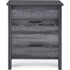 Christopher Knight Home Olimont Nightstand, Sonoma Gray Oak(Sonoma Gray Oak)