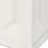 Christopher Knight Home Outdoor Lightweight Concrete Large Planters (Set of 2), Antique White