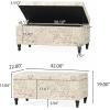 Christopher Knight Home Parisian Storage Ottoman, French Script
