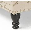 Christopher Knight Home Parisian Storage Ottoman, French Script
