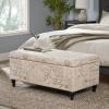 Christopher Knight Home Parisian Storage Ottoman, French Script