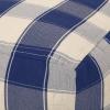 Christopher Knight Home Pouf, Ivory + Navy Blue
