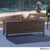 Christopher Knight Home Rupert Outdoor Wicker Storage Unit, Multibrown