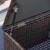 Christopher Knight Home Rupert Outdoor Wicker Storage Unit, Multibrown