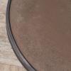 Christopher Knight Home Terracota Outdoor Circular Concrete and Iron Umbrella Base, Brown, Black