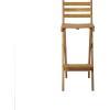 Christopher Knight Home Tundra Outdoor Foldable Wood Barstool Set, 2-Pcs Set, Natural(Barstool Set)