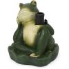 Christopher Knight Home Wendy Frog Umbrella Base, Green