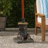 Christopher Knight Home Weslia Bear Umbrella Base, Dark Brown