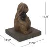 Christopher Knight Home Whisper Rabbit Umbrella Base, Light Brown