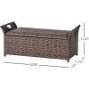 Christopher Knight Home Wing Outdoor Storage Bench, Multibrown
