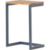 Savannah Fir Wood and Iron Nesting Side Tables (Set of 3) – Antique Brown