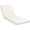 Christopher Knight Home Broadway Outdoor Chaise Lounge Cushion Only, Cream