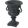Christopher Knight Home Buena Outdoor 24″ Cast Stone Urn, Antique Black