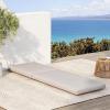 Christopher Knight Home Dale Patio Chair, Water-Repellent Fabric Chaise Lounge, Outdoor Lounger Cushion, Comfy and Durable Design, Medium, Beige(Beige)