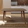 Christopher Knight Home Darien Wood Rectangular Dining Table – Modern Round Corner Design for Kitchen, Living Room, Home Bar – Walnut, 59.06″ D x 35.43″ W x 30″ H