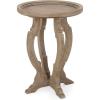 Christopher Knight Home Doris French Country Accent Table with Round Top, Natural(Natural)