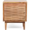 Christopher Knight Home Eakins Handcrafted Nightstand – Acacia Wood – Natural