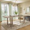 Christopher Knight Home Evat 95 Inch Dining Table for 6-8 People, Modern Kitchen Table with U-Shaped Legs, Large Wooden Rectangular Farmhouse Dinner Furniture for Dining Room, Home Office,Natural Ash(Light Ash)