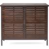 Christopher Knight Home Milos Acacia Bar Table, Dark Brown / Rustic Metal