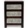 Christopher Knight Home NIGHTSTAND, Dark Walnut + Black