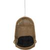 Christopher Knight Home Orville Outdoor Hanging Chair, Beige + Light Brown(Dark Gray + Light Brown)