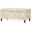 Christopher Knight Home Parisian Storage Ottoman, French Script