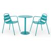 Christopher Knight Home Terra Outdoor Bistro Set, Matte Black(Matte Teal)