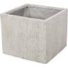 Christopher Knight Home Vanessa Outdoor Modern Large Cast Stone Square Planter, White, 21.50 D x 21.50 W x 18.75 H(White)