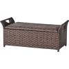 Christopher Knight Home Wing Outdoor Storage Bench, Multibrown