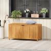 Christopher Knight Home Wood Cabinet Box, Slat Panel Storage Cabinet, Storage Organzier with Easy Open Lid Hinges, Easy Assembly, Outdoor Patio 100 Gallon Acacia Wood Deck Storage Box, Teak