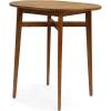 Great Deal Furniture Noble House Stamford Outdoor Acacia Wood Bar Table in Teak(Teak)