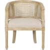Steinaker Accent Chair – Wood and Cane – Beige/Natural(Beige + Natural)
