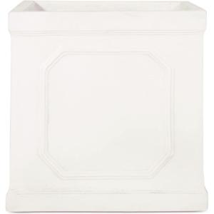 Burgos Outdoor Small Planter – Cast Stone – Antique White(Medium)