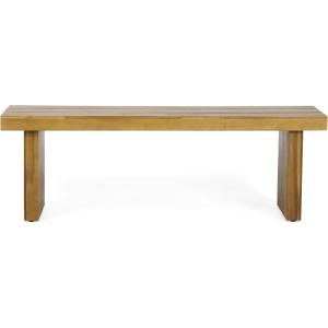 Christopher Knight Home Appling Outdoor Bench, Natural Stained