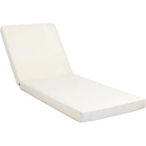 Christopher Knight Home Broadway Outdoor Chaise Lounge Cushion Only, Cream