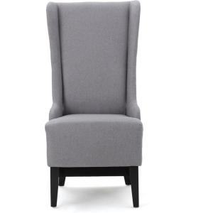 Christopher Knight Home Callie Fabric Dining Chair, Light Grey(Light Gray)