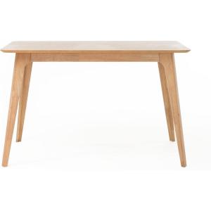 Christopher Knight Home Elsinore Rectangular Dining Table, Wooden Dining Room Table, Wood Kitchen Table, Natural Oak