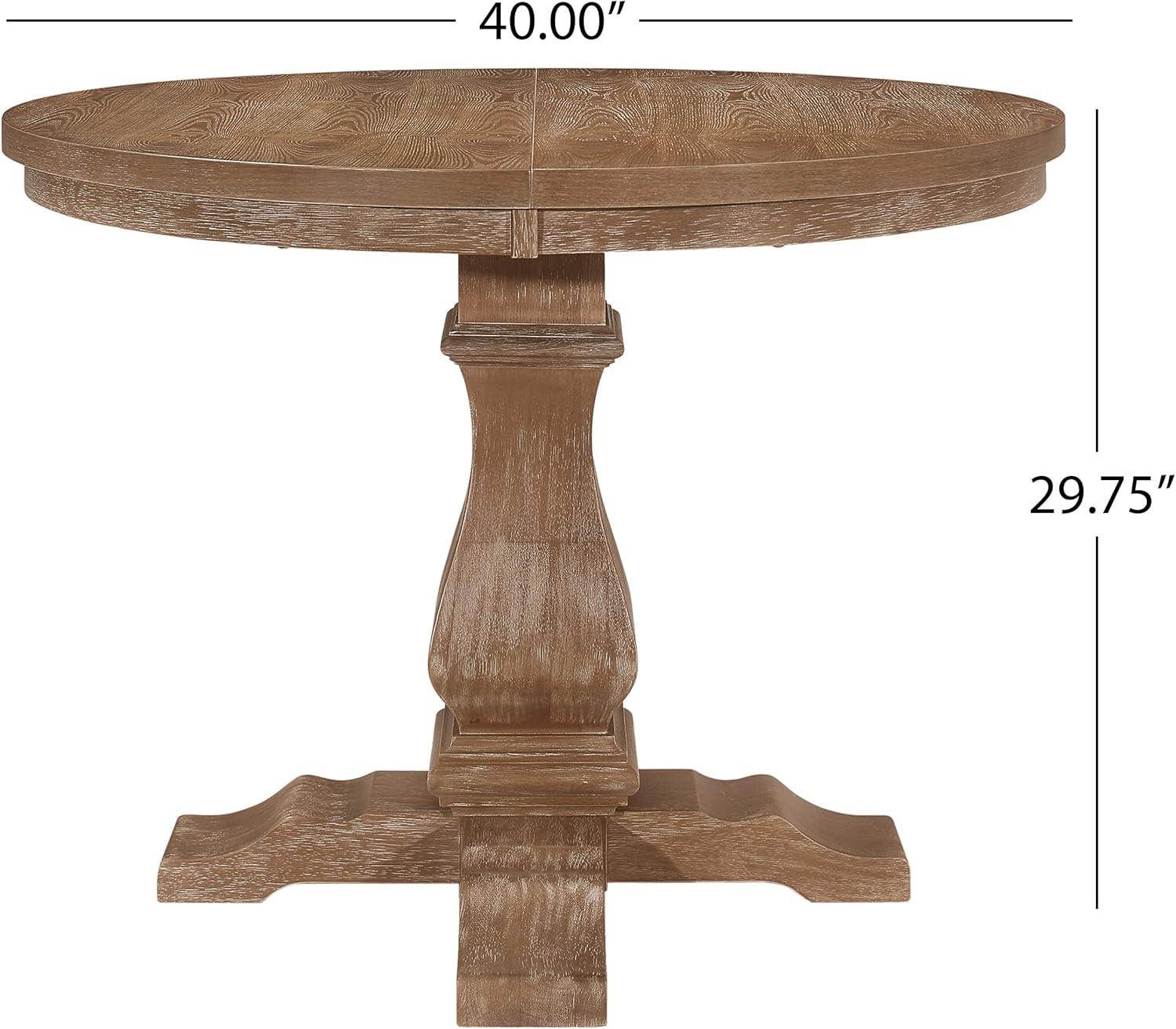 imageChristopher Knight Home Dored 5 Piece Dining Set BlackWhite PrintNatural