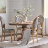 Christopher Knight Home Dored 5 Piece Dining Set – Black/White Print/Natural