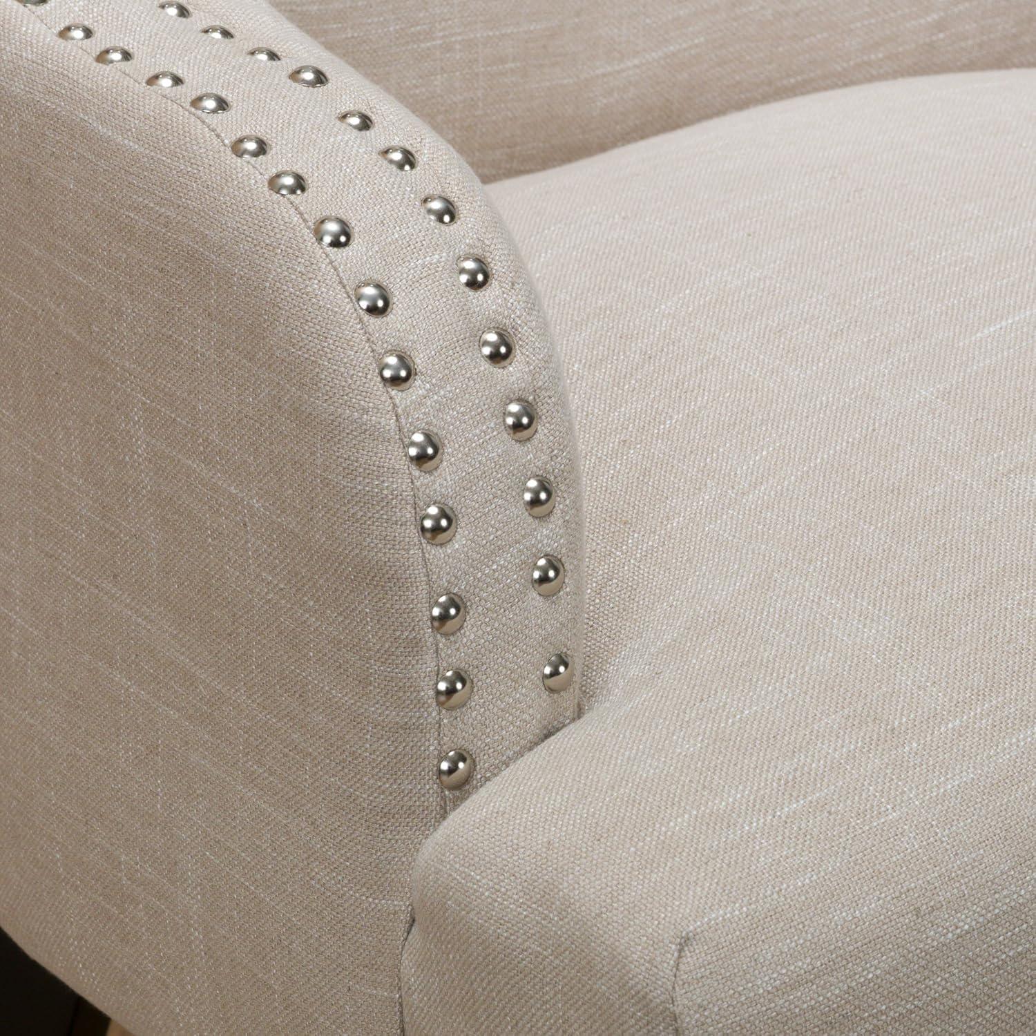 image:imageChristopher Knight Home Filmore Fabric Arm Chair Light Beige